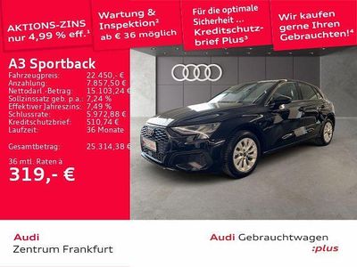 Gebraucht Audi A3 204 PS (150 kW) 2022 Schwarz Limousine
