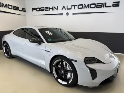 Gebraucht Porsche Taycan Turbo 500 kW (680 PS) 2021 Eisgrau Limousine