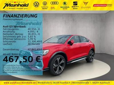 Gebraucht Audi Q3 Sportback S-Line 200 PS (147 kW) 2023 Rot SUV