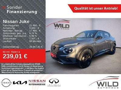 Gebraucht Nissan Juke 143 PS (105 kW) 2022 Grau SUV