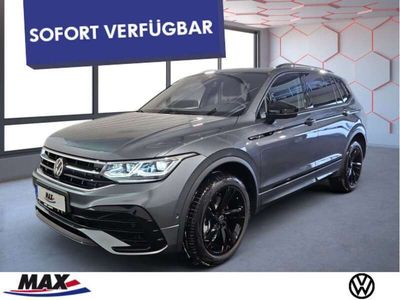 gebraucht VW Tiguan Allspace R-Line 2.0 TDI 4M DSG AHK+PANO+7