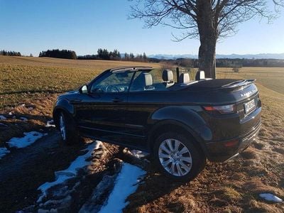 Schwarz Gebraucht 2017 Land Rover Range Rover evoque SE Cabrio | 16.400 € (Guter Preis)