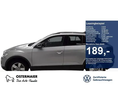 Gebraucht VW T-Roc Style 150 PS (110 kW) 2024 Silber SUV