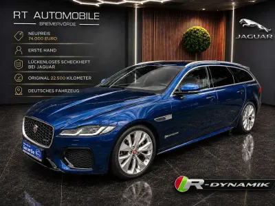 Gebraucht Jaguar XF Sportbrake R-Dynamic 204 PS (150 kW) 2023 Blau Kombi