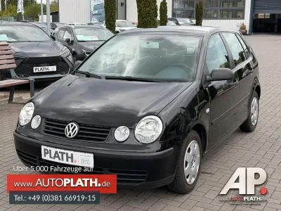 Gebraucht VW Polo Basis 64 PS (47 kW) 2003 Schwarz Limousine