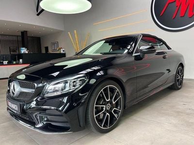 Usata Mercedes C300 AMG line 258 CV (189 kW) 2018 Nero Cabrio