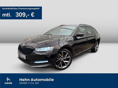 Gebraucht Skoda Superb SportLine 190 PS (139 kW) 2023 Schwarzmagic perleffekt Kombi