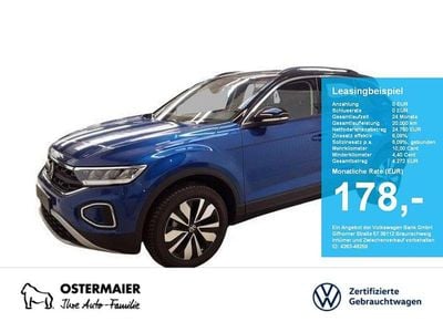 Usado VW T-Roc Goal 150 HP (110 kW) 2024 Azul SUV
