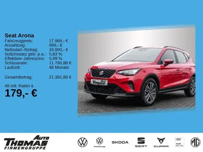 Second-hand Seat Arona Style 116 CP (85 kW) 2024 Roșu SUV
