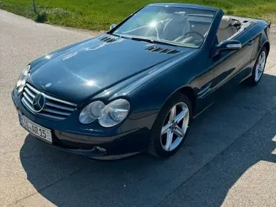 Gebraucht Mercedes SL350 245 PS (180 kW) 2004 Blau Cabrio