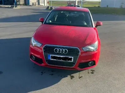 Brugt Audi A1 S-Line 105 HK (77 kW) 2011 Rød Hatchback