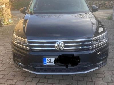 Gebraucht VW Tiguan Allspace Comfortline 150 PS (110 kW) 2018 Schwarz SUV