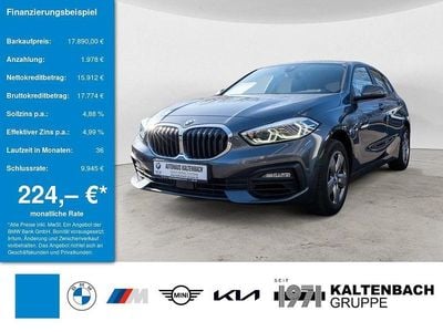 Gebraucht BMW 116 Advantage 109 PS (80 kW) 2021 Grau Kleinwagen