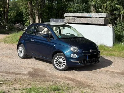 Gebraucht Fiat 500C Lounge 69 PS (50 kW) 2016 Blau Cabrio