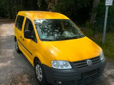 Gebraucht VW Caddy 69 PS (50 kW) 2007 Gelb Van / Kleinbus