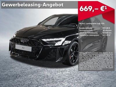 Neu Audi RS3 Sport 400 PS (294 kW) 2025 Schwarz Limousine