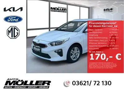 Gebraucht Kia Ceed Sportswagon Vision 160 PS (117 kW) 2022 (wd) casa white s Kombi