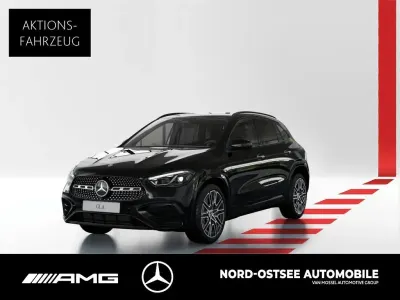 Gebraucht Mercedes GLA180 AMG line 136 PS (100 kW) 2025 Metalliclack kosmosschwarz SUV