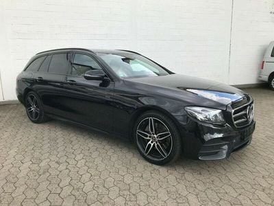 Gebraucht Mercedes E220 AMG line 194 PS (142 kW) 2017 Schwarz metallic Kombi