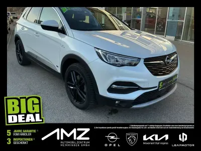 Gebraucht Opel Grandland X Elegance 300 PS (220 kW) 2021 Lack weiss perlglänzend/metall SUV