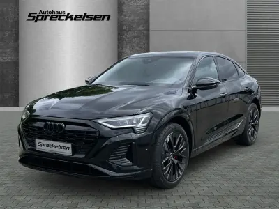 Gebraucht Audi Q8 Sportback e-tron S-Line 250 kW (340 PS) 2024 Mythosschwarz metallic SUV