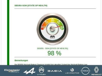 Gebraucht Renault Zoe Experience 80 kW (109 PS) 2020 Celadon blue Kleinwagen