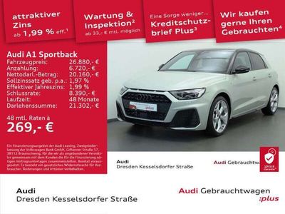 gebraucht Audi A1 25 TFSI S-Line Navi LED SONOS Optik