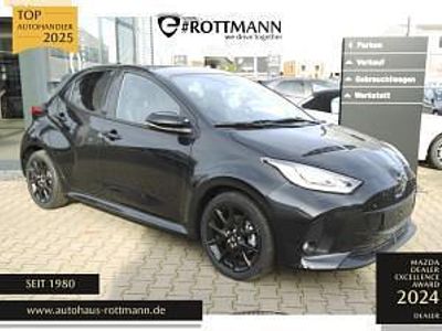 Neu Mazda 2 Homura-Line 116 PS (85 kW) 2025 Schwarz (opera black metallic) Kleinwagen