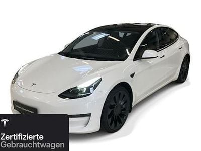 Gebraucht Tesla Model 3 Performance 377 kW (513 PS) 2022 Weiß Limousine