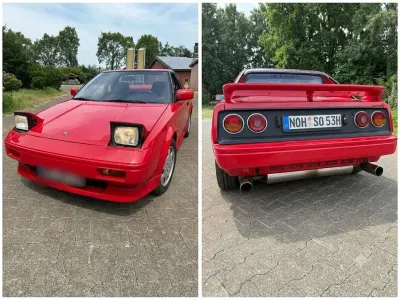 Gebraucht Toyota MR2 116 PS (85 kW) 1990 Rot Cabrio
