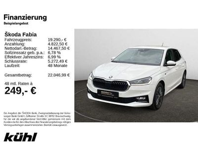 Weiß Gebraucht 2024 Skoda Fabia Selection Kleinwagen | 18.890 € (Fairer Preis)