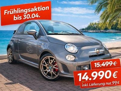 Usata Abarth 595C Turismo 160 CV (117 kW) 2014 Grigio Cabrio