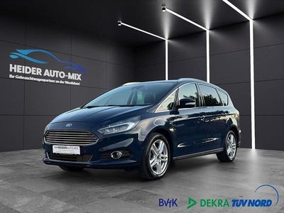 Blau Gebraucht 2018 Ford S-MAX Titanium Van / Kleinbus | 15.999 € (Fairer Preis)