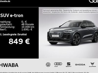 Grau Neu 2026 Audi Q6 e-tron Ambiente SUV | 81.890 € (Guter Preis)