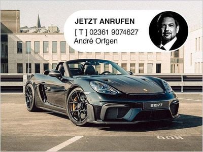 Gebraucht Porsche 718 Spyder 500 PS (367 kW) 2024 Schwarz Cabrio