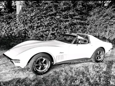 Gebraucht Corvette C3 355 PS (261 kW) 1972 Weiß Coupé