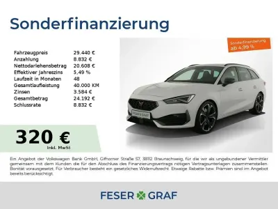 Gebraucht Cupra Leon VZ 245 PS (180 kW) 2024 Weiss Kombi