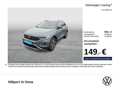 Gebraucht VW T-Roc Goal 150 PS (110 kW) 2025 Petroleum blue metallic/sch... SUV