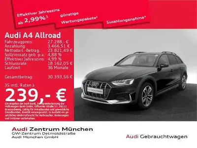 Brugt Audi A4 Allroad Design 265 HK (194 kW) 2021 Sort Stationcar