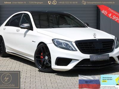 Diamant weiß metallic Gebraucht 2014 Mercedes S63L AMG AMG Limousine | 34.999 €