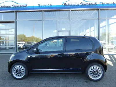 Gebraucht VW up! 75 PS (55 kW) 2012 Schwarz Kleinwagen