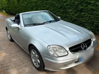 Gebraucht Mercedes SLK200 163 PS (119 kW) 2001 Silber Cabrio