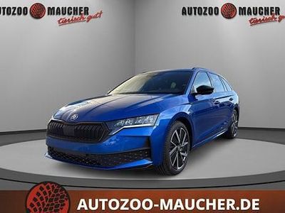 Blau Neu 2025 Skoda Octavia SportLine Kombi | 35.990 € (Guter Preis)