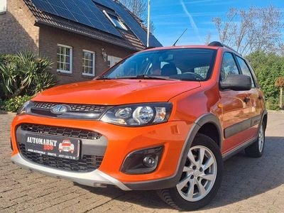 Gebraucht Lada Kalina 98 PS (72 kW) 2017 Orange Limousine