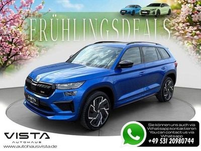 Gebraucht Skoda Kodiaq RS 245 PS (180 kW) 2022 Raceblau metallic SUV