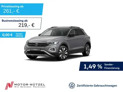 Gebraucht VW T-Roc Goal 150 PS (110 kW) 2025 Indiumgrau metallic SUV