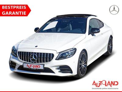 Usata Mercedes C300 AMG line 272 CV (200 kW) 2019 Bianco Coupé
