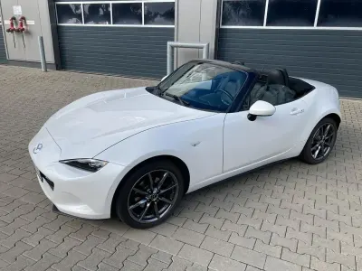 Gebraucht Mazda MX5 Sports-Line 184 PS (135 kW) 2019 Weiß Cabrio