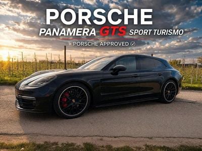 Second-hand Porsche Panamera GTS Sport Turismo 460 CP (338 kW) 2019 Negru Berlinǎ