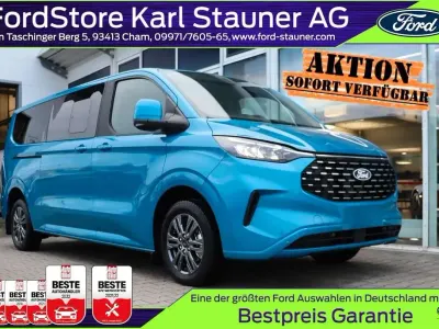 Ny Ford Tourneo Titanium 170 HK (125 kW) 2026 Blå MPV